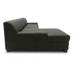 Ecksofa - schwarz - Basismodell - Recamiere links 12 Ecksofa - schwarz - Basismodell - Recamiere links -Wohnzimmer Verkäufe 1238020800 05 1600Wx1600H