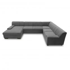 Wohnlandschaft - anthrazit - Basismodell - Recamiere links -Wohnzimmer Verkäufe 1238021201 03 1600Wx1600H