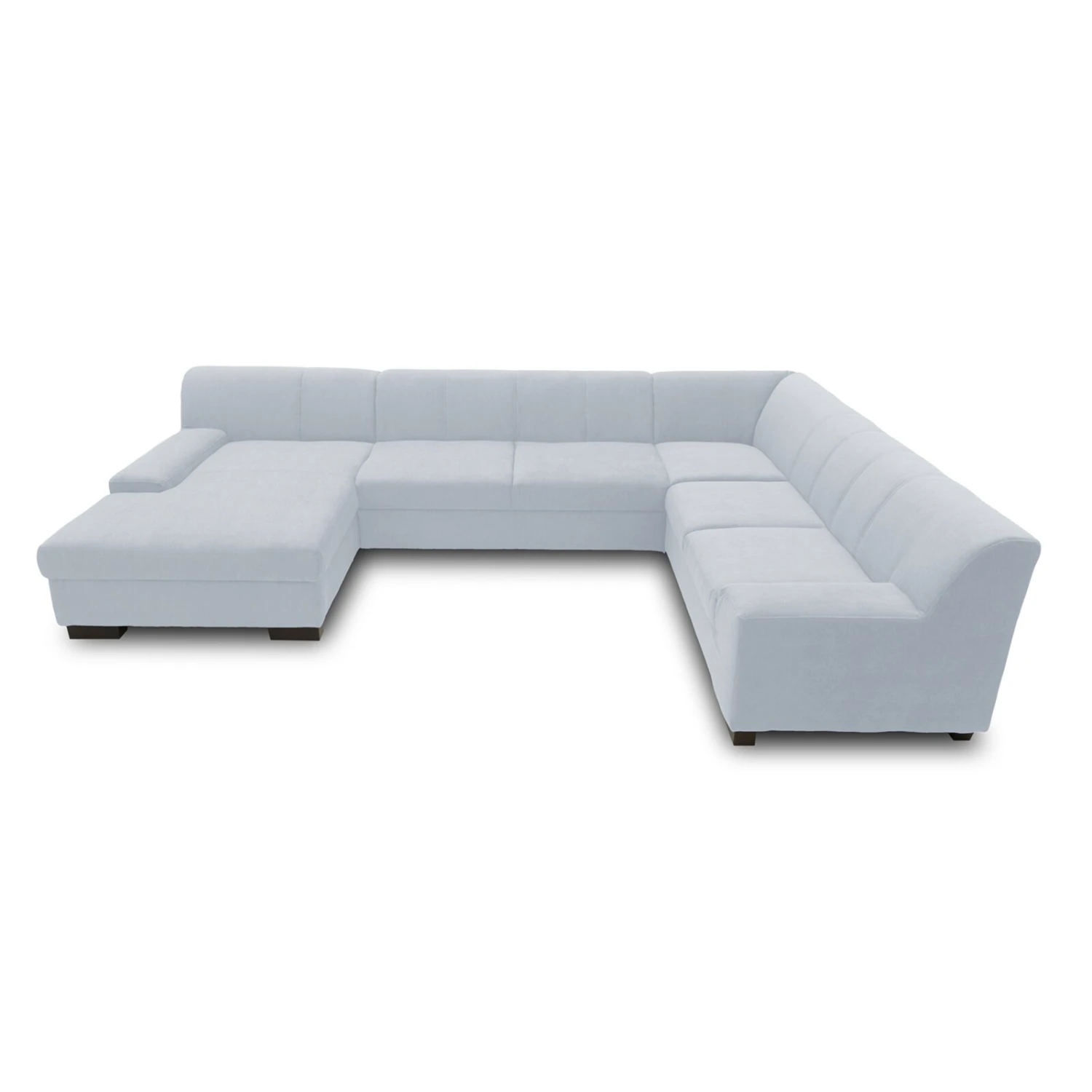 Wohnlandschaft - pastellblau - Basismodell - Recamiere links 3 Wohnlandschaft - pastellblau - Basismodell - Recamiere links – Bild 3