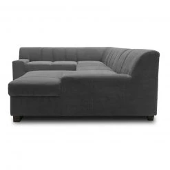 Wohnlandschaft - anthrazit - Basismodell - Recamiere rechts -Wohnzimmer Verkäufe 1238021401 05 1600Wx1600H