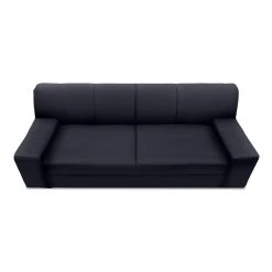 3-Sitzer Sofa - schwarz - Kunstleder -Wohnzimmer Verkäufe 1238021504 03 1600Wx1600H