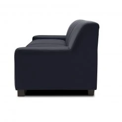 2-Sitzer Sofa - schwarz - Kunstleder 7 2-Sitzer Sofa - schwarz - Kunstleder -Wohnzimmer Verkäufe 1238021604 04 1600Wx1600H