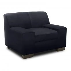 Sessel - schwarz - Kunstleder