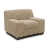 Sessel - beige-braun - Mischgewebe