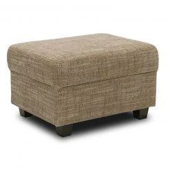 Hocker - beige-braun - Mischgewebe - 68 cm