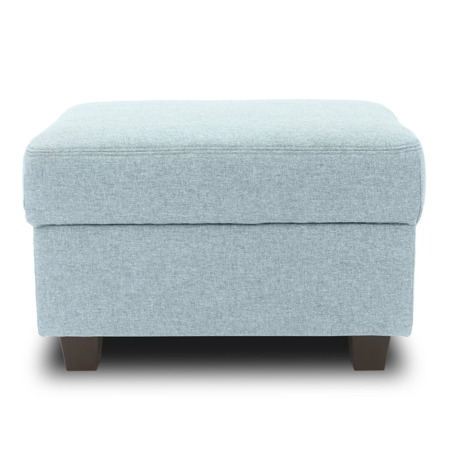 Hocker - lichtblau - Feingewebe - 68 cm 2 Hocker - lichtblau - Feingewebe - 68 cm – Bild 2