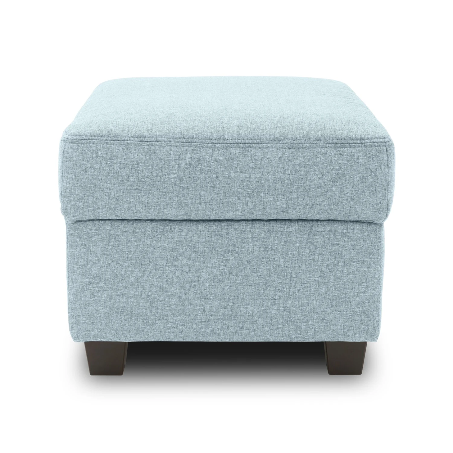 Hocker - lichtblau - Feingewebe - 68 cm 3 Hocker - lichtblau - Feingewebe - 68 cm – Bild 3