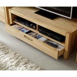 Lowboard - Kernbuche massiv - 125 cm breit -Wohnzimmer Verkäufe 1248001800 06 1600Wx1600H