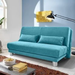 Schlafsofa - türkis -mit Liegefunktion - 140 cm -Wohnzimmer Verkäufe 1253000403 03 1600Wx1600H