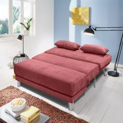 Schlafsofa - rot - mit Liegefunktion - 160 cm 5 Schlafsofa - rot - mit Liegefunktion - 160 cm -Wohnzimmer Verkäufe 1253000502 02 1600Wx1600H
