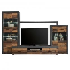 Wohnwand - Old Wood - Matera - 308 cm