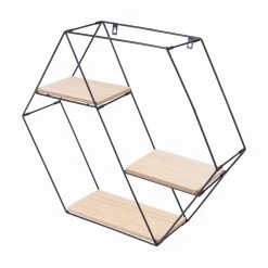 Wandregal - schwarz-natur - 58 cm 21 Wandregal - schwarz-natur - 58 cm -Wohnzimmer Verkäufe 1257000200 09 1600Wx1600H