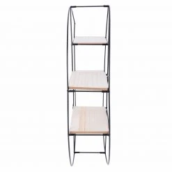 Wandregal - schwarz-natur - 70 cm -Wohnzimmer Verkäufe 1257000500 05 1600Wx1600H