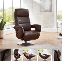 Ledersessel - schoko - mit Aufstehhilfe -Wohnzimmer Verkäufe 1260002200 07 1600Wx1600H