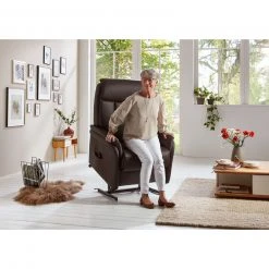 polsterpower Relaxsessel - torro schoko - mit motorischer Aufstehhilfe -Wohnzimmer Verkäufe 1260002700 07 1600Wx1600H