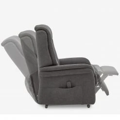 Relaxsessel - anthrazit - mit E-Motor - large -Wohnzimmer Verkäufe 1260003000 03 1600Wx1600H