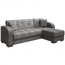 Ecksofa - anthrazit - Webstoff - Liegefunktion -Wohnzimmer Verkäufe 1286000600 09 1600Wx1600H