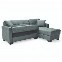 Ecksofa - anthrazit - Webstoff - mit Liegefunktion 12 Ecksofa - anthrazit - Webstoff - mit Liegefunktion -Wohnzimmer Verkäufe 1286001300 04 1600Wx1600H