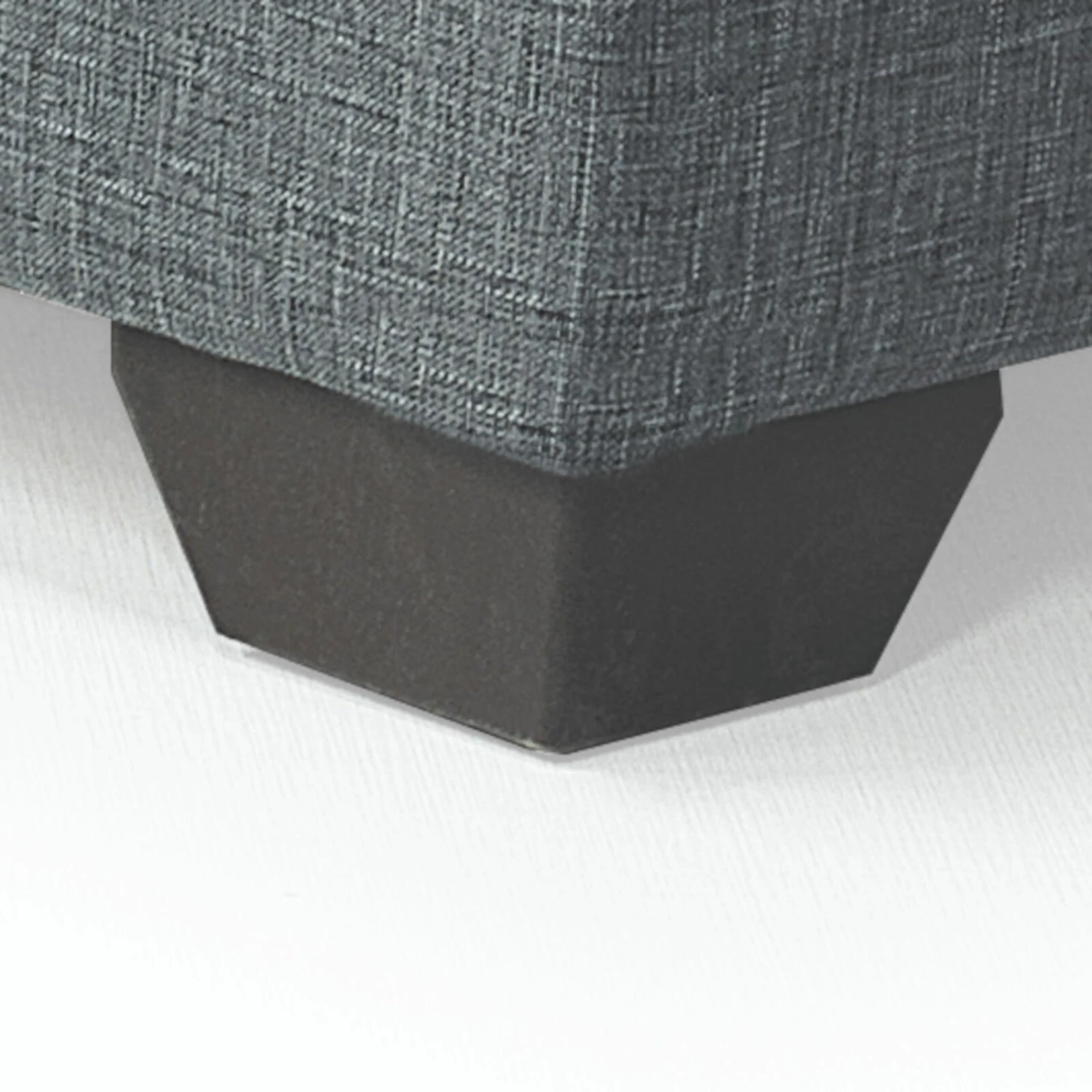 Ecksofa - anthrazit - Webstoff - mit Liegefunktion 7 Ecksofa - anthrazit - Webstoff - mit Liegefunktion – Bild 7