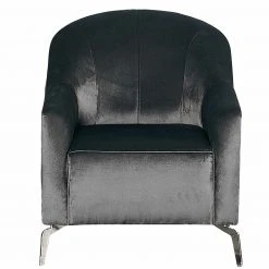 Sessel - anthrazit - Microfaser