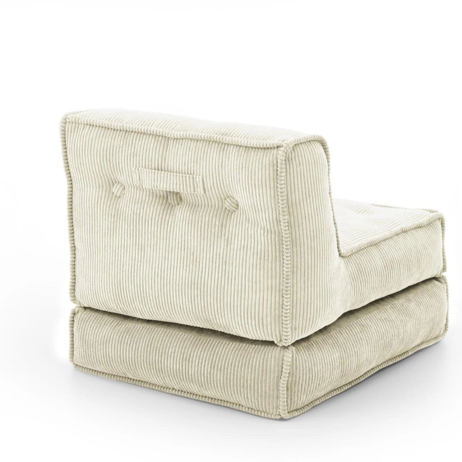 XL-Relaxsessel - creme - Kord - mit Liegefunktion 3 XL-Relaxsessel - creme - Kord - mit Liegefunktion – Bild 3