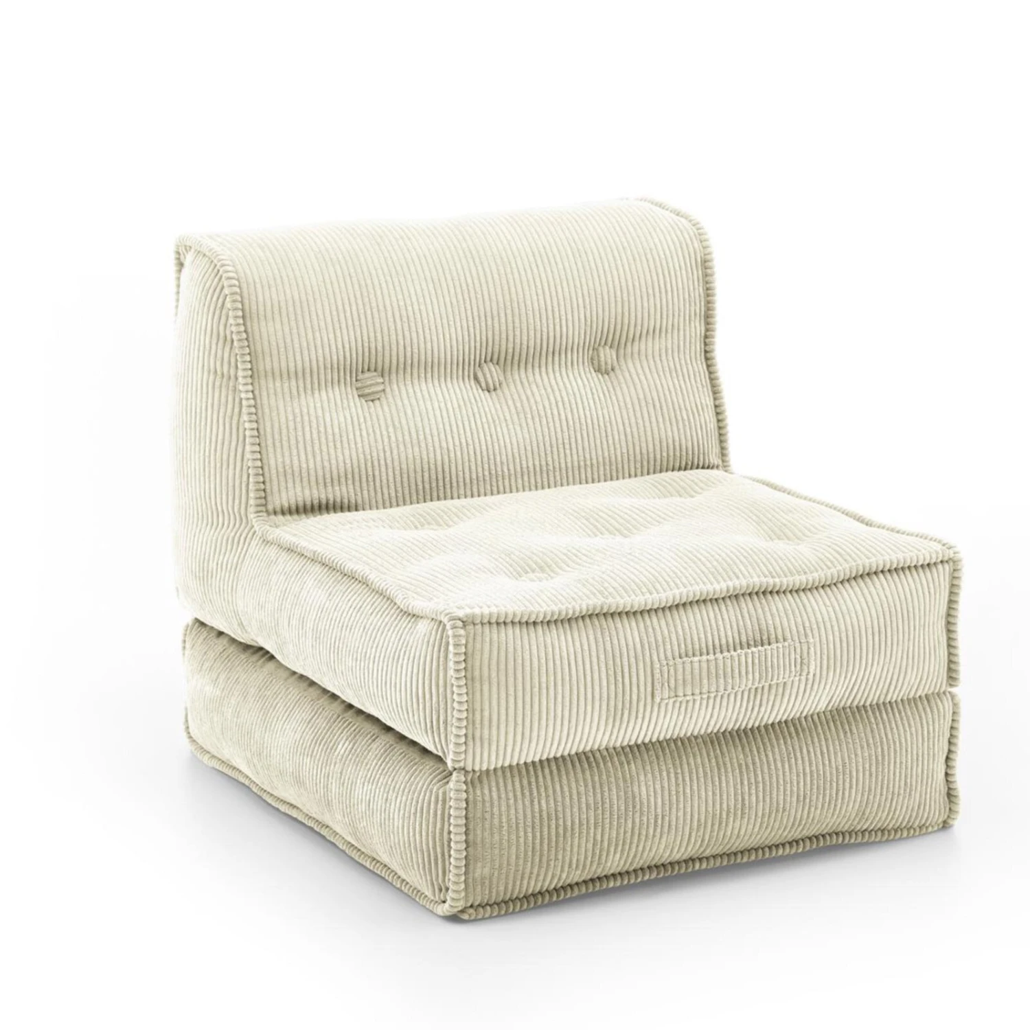 XL-Relaxsessel - creme - Kord - mit Liegefunktion 4 XL-Relaxsessel - creme - Kord - mit Liegefunktion – Bild 4