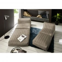 XL-Relaxsessel - beige - Samtvelours - mit Liegefunktion -Wohnzimmer Verkäufe 1313000301 05 1600Wx1600H