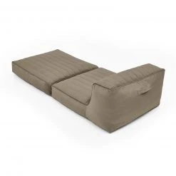 XXL-Relaxsessel - beige - Samtvelours - mit Liegefunktion -Wohnzimmer Verkäufe 1313000401 03 1600Wx1600H