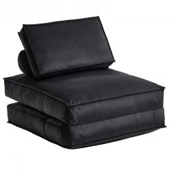 Relaxsessel - anthrazit - Samtvelours - mit Kissen -Wohnzimmer Verkäufe 1313000501 09 1600Wx1600H