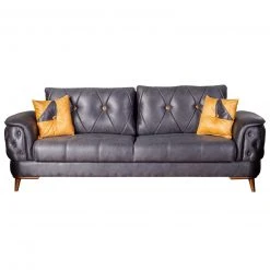 3-teilige Polstergarnitur - anthrazit - Liegefunktion -Wohnzimmer Verkäufe 1327000900 05 1600Wx1600H