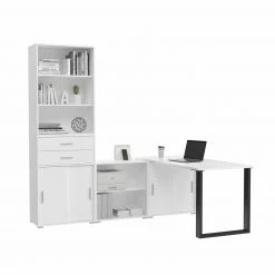 Kommode MOVER - weiß - 2 Schiebetüren - 68x72 cm -Wohnzimmer Verkäufe 1331001200 08 1600Wx1600H