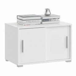 Kommode MOVER - weiß - 2 Schiebetüren - 68x46 cm -Wohnzimmer Verkäufe 1331001700 03 1600Wx1600H