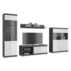 Standvitrine SCOUT - Rauchsilber - weiß Hochglanz - 184 cm hoch 10 Standvitrine SCOUT - Rauchsilber - weiß Hochglanz - 184 cm hoch -Wohnzimmer Verkäufe 1331004600 05 1600Wx1600H