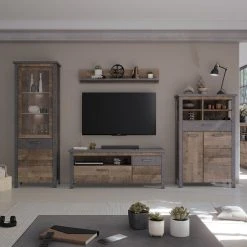 Wandboard OLIVER - Tabak Eiche-Matera - 131 cm breit 7 Wandboard OLIVER - Tabak Eiche-Matera - 131 cm breit -Wohnzimmer Verkäufe 1331005300 04 1600Wx1600H