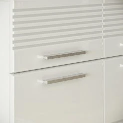 Kommode LINUS - weiß Hochglanz-weiß - Schubkasten - 115 cm -Wohnzimmer Verkäufe 1331007500 05 1600Wx1600H