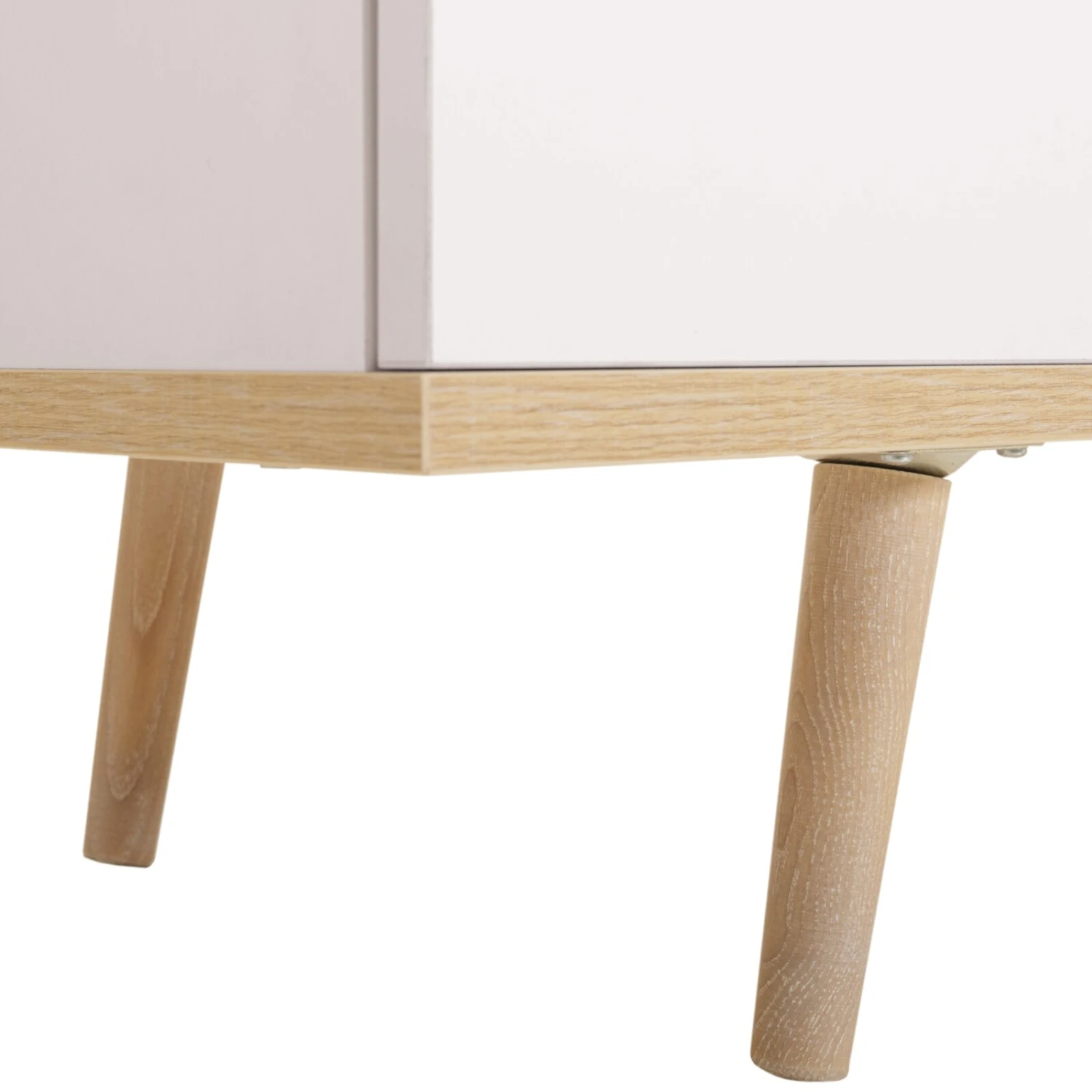 Standvitrine GÖTEBORG - weiß-Sonoma Eiche - 100 cm breit 5 Standvitrine GÖTEBORG - weiß-Sonoma Eiche - 100 cm breit – Bild 5