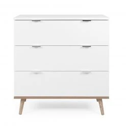 Kommode GÖTEBORG - weiß-Sonoma Eiche - 80 cm breit -Wohnzimmer Verkäufe 1332001300 02 1600Wx1600H