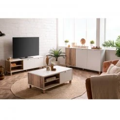 Couchtisch MENORCA - weiß-Old Style hell - eine Klappe - 110 cm -Wohnzimmer Verkäufe 1332001600 04 1600Wx1600H