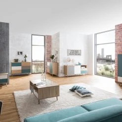 Couchtisch MENORCA - weiß-Old Style hell - eine Klappe - 110 cm -Wohnzimmer Verkäufe 1332001600 06 1600Wx1600H