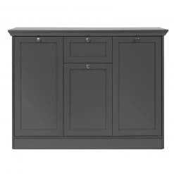 Kommode VERA - anthrazit - 120 cm breit -Wohnzimmer Verkäufe 1332001900 02 1600Wx1600H
