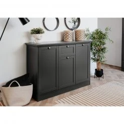 Kommode VERA - anthrazit - 120 cm breit -Wohnzimmer Verkäufe 1332001900 05 1600Wx1600H