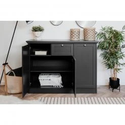 Kommode VERA - anthrazit - 120 cm breit -Wohnzimmer Verkäufe 1332001900 06 1600Wx1600H