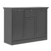 Kommode VERA - anthrazit - 120 cm breit