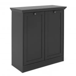 Kommode VERA - anthrazit - 80 cm breit