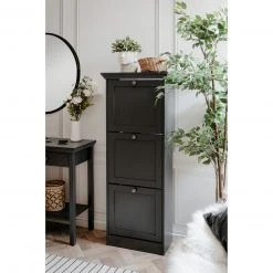 Schuhkipper VERA - anthrazit - 130 cm hoch -Wohnzimmer Verkäufe 1332002200 04 1600Wx1600H