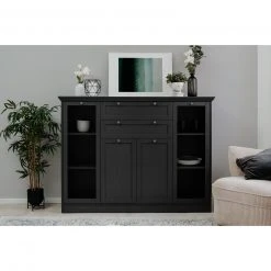 Highboard VERA - anthrazit - 160 cm breit -Wohnzimmer Verkäufe 1332002400 05 1600Wx1600H