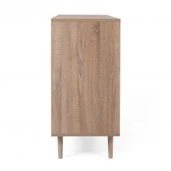 Kommode BALI - Sonoma Eiche-Rafia geflecht - 101 cm breit -Wohnzimmer Verkäufe 1332002500 06 1600Wx1600H