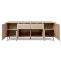 Sideboard BALI - Sonoma Eiche-Rafia geflecht - 180 cm breit 14 Sideboard BALI - Sonoma Eiche-Rafia geflecht - 180 cm breit -Wohnzimmer Verkäufe 1332003000 04 1600Wx1600H