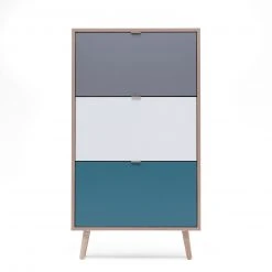 Schuhkipper CUBA - Sonoma Eiche - tricolor- 70 cm breit -Wohnzimmer Verkäufe 1332003600 02 1600Wx1600H