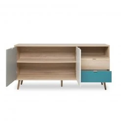 Sideboard CUBA - Sonoma Eiche - tricolor- 150 cm breit 11 Sideboard CUBA - Sonoma Eiche - tricolor- 150 cm breit -Wohnzimmer Verkäufe 1332003700 04 1600Wx1600H